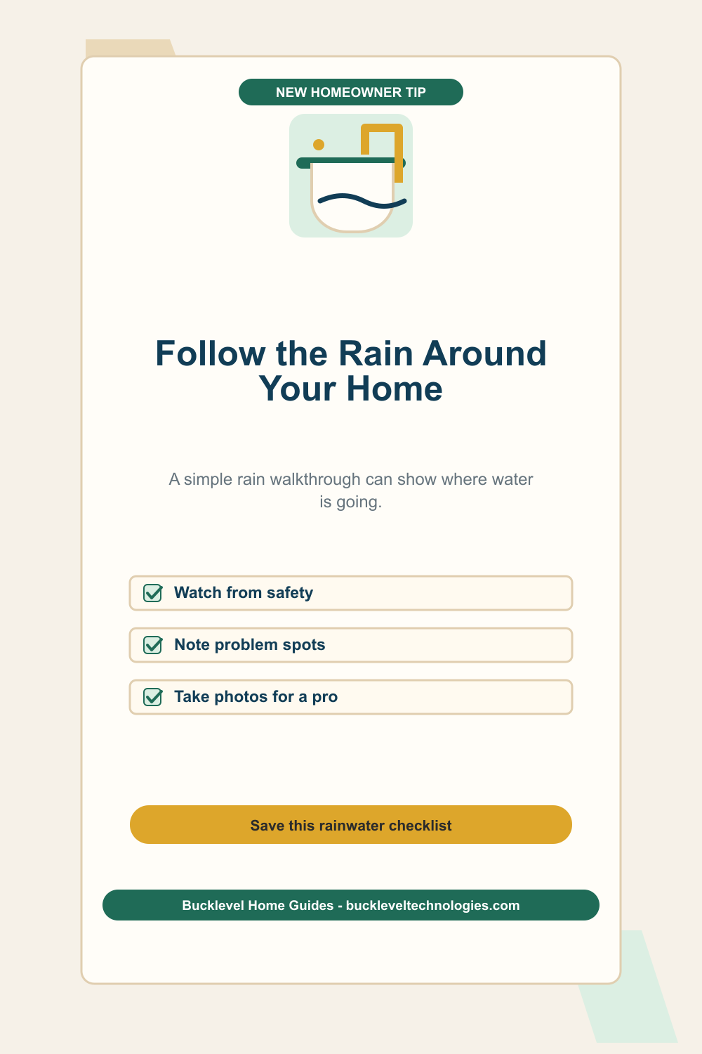 Gutter and Drainage Basics 101 digital guide preview