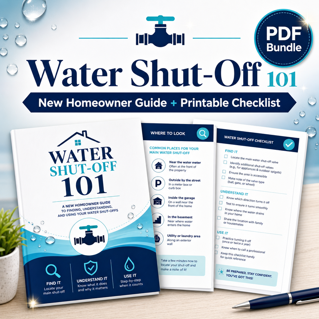Water Shut-Off 101 digital guide preview